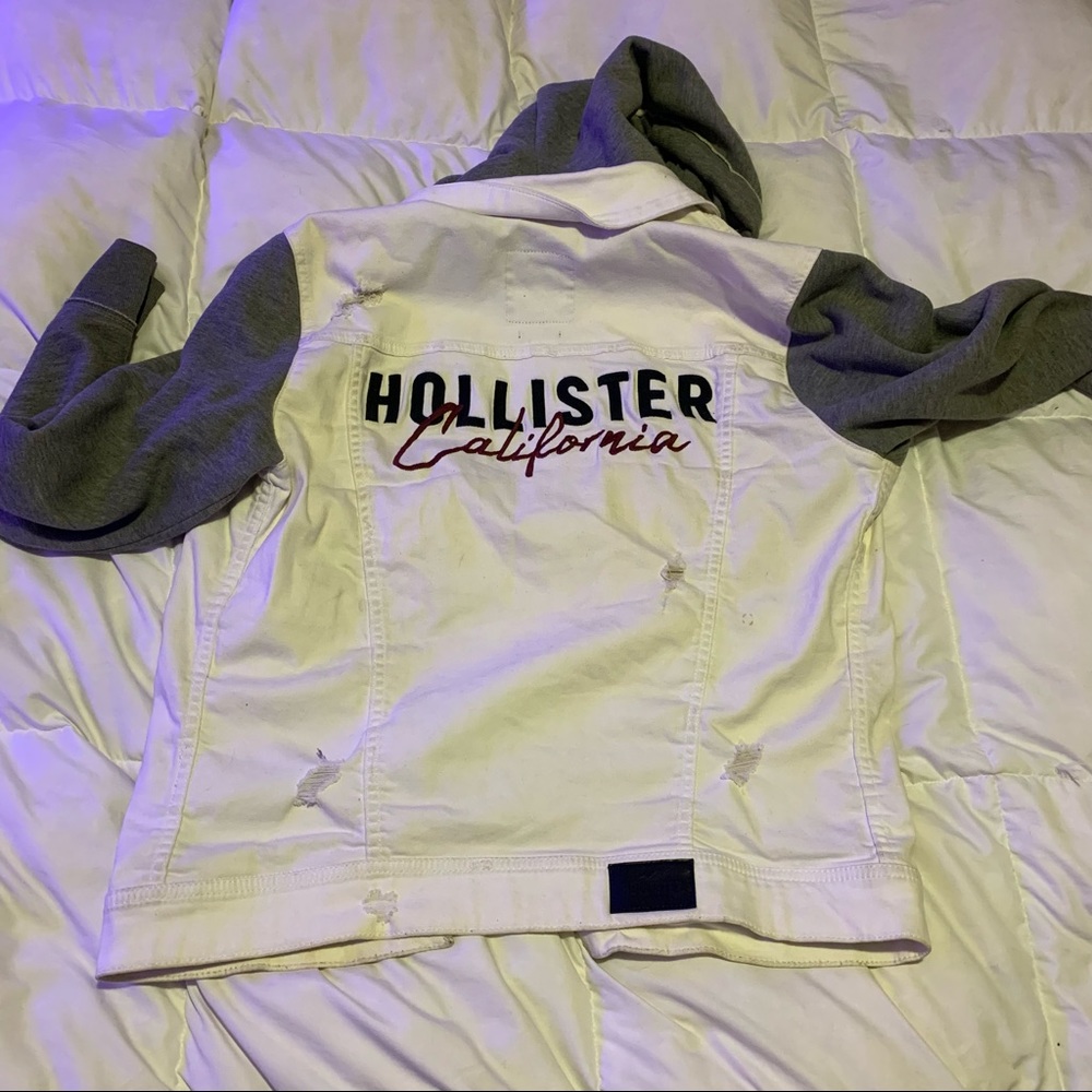White Holister Jacket (M)